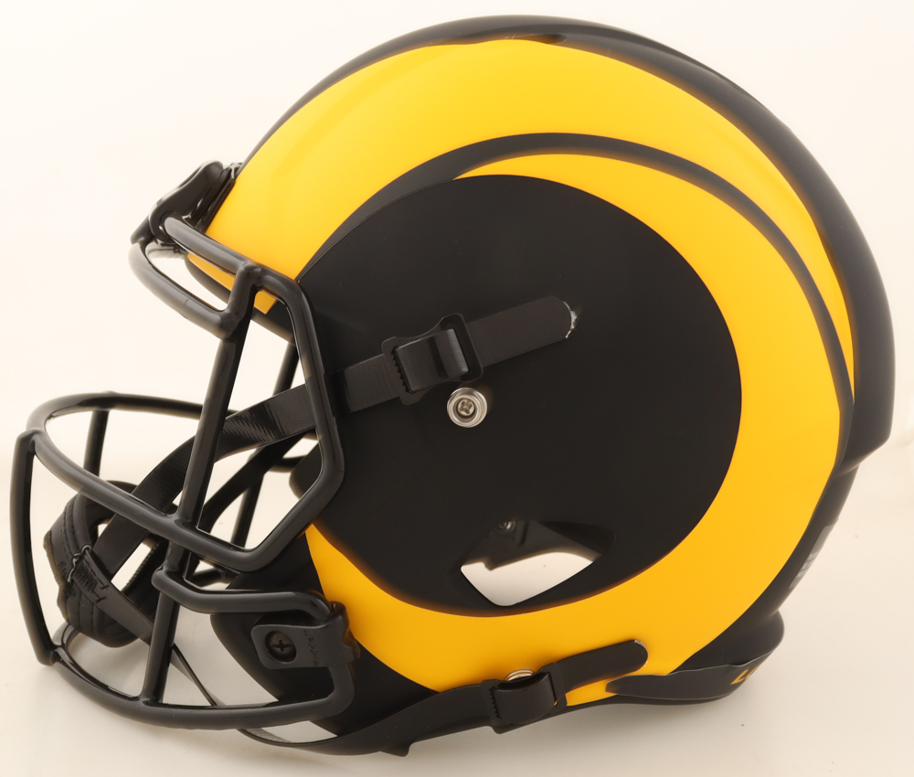 Kurt Warner Signed Rams Full-Size Eclipse Alternate Speed Helmet (Beckett) at PristineAuction.com Kurt Warner Signed Rams Full-Size Eclipse Alternate Speed Helmet (Beckett) at PristineAuction.com