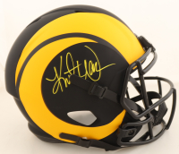 Kurt Warner Signed Rams Full-Size Eclipse Alternate Speed Helmet (Beckett) at PristineAuction.com