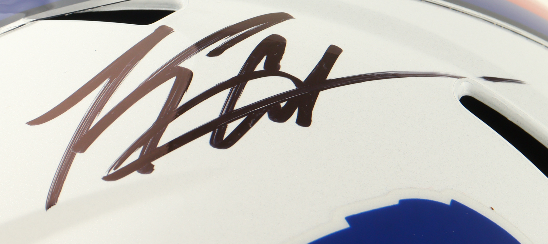 Keon Coleman Signed Bills Full-Size Speed Helmet (Beckett) at PristineAuction.com Keon Coleman Signed Bills Full-Size Speed Helmet (Beckett) at PristineAuction.com