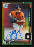 J.D. Davis 2015 Bowman Chrome Prospect Autographs Green Refractors #BCAPJD RC #28/99 at PristineAuction.com