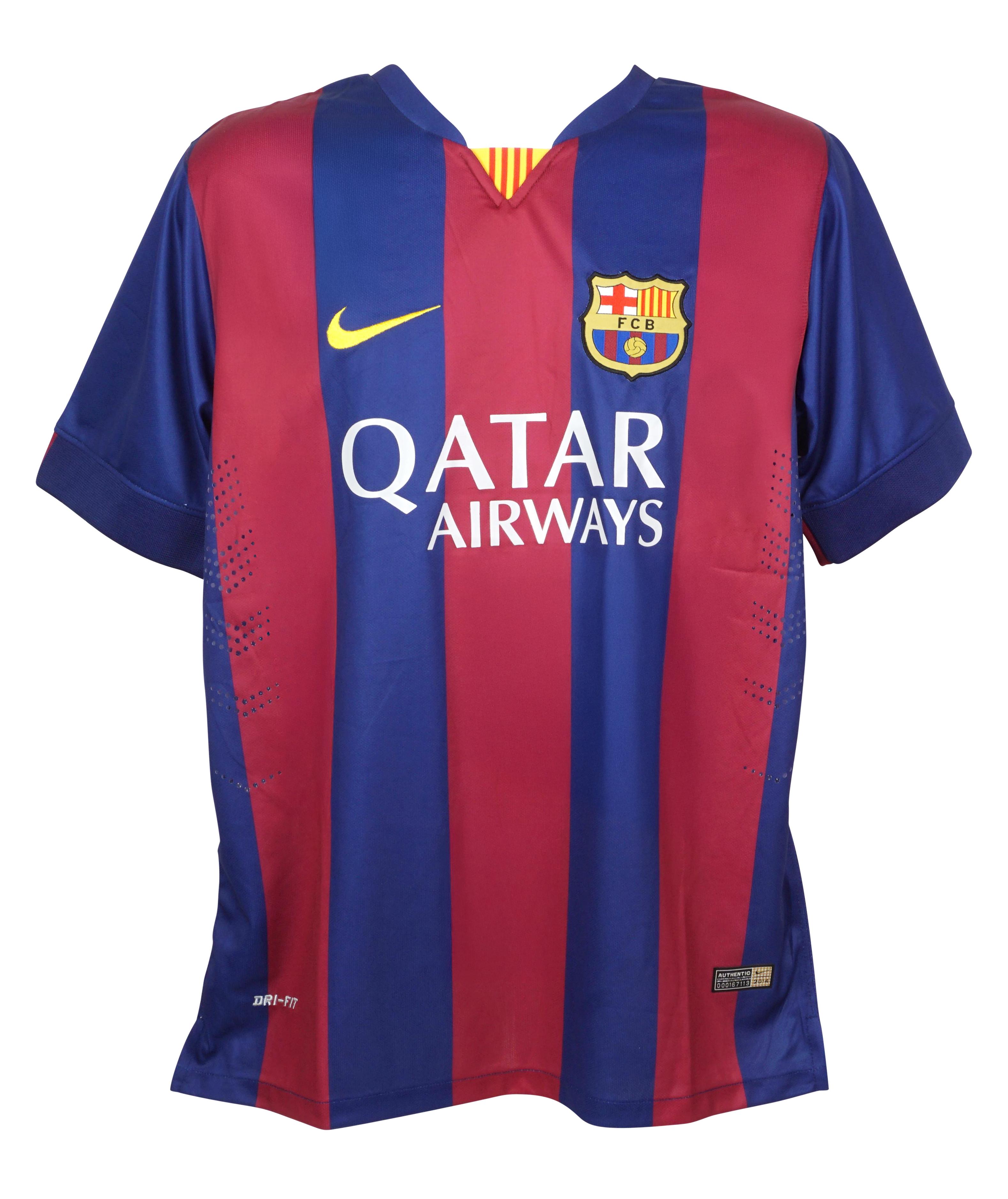 Neymar Jr. Signed Barcelona Nike Authentic Jersey (Beckett) at PristineAuction.com Neymar Jr. Signed Barcelona Nike Authentic Jersey (Beckett) at PristineAuction.com