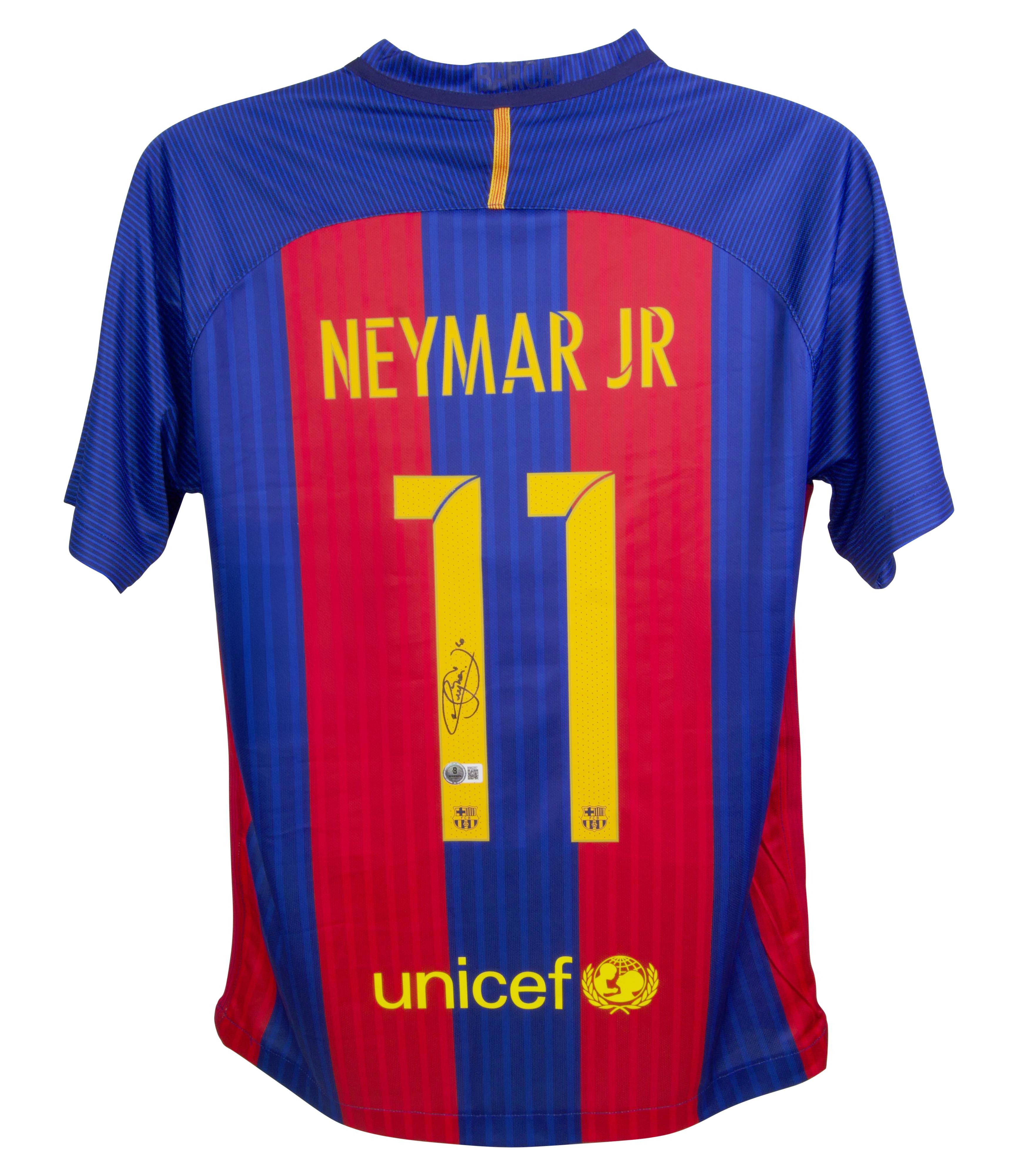 Neymar Jr. Signed Barcelona Nike Authentic Jersey (Beckett) at PristineAuction.com Neymar Jr. Signed Barcelona Nike Authentic Jersey (Beckett) at PristineAuction.com
