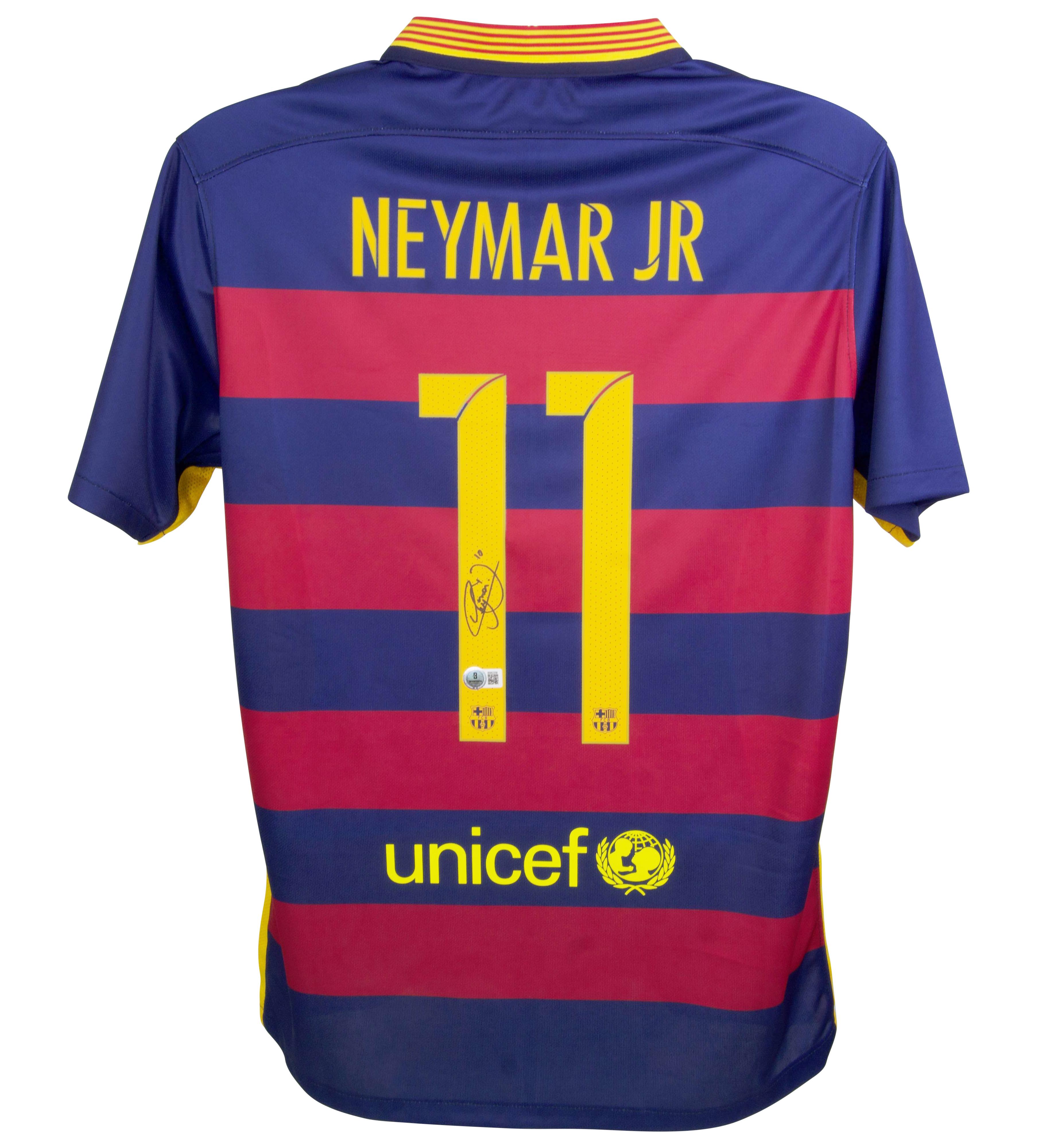 Neymar Jr. Signed Barcelona Nike Authentic Jersey (Beckett) at PristineAuction.com Neymar Jr. Signed Barcelona Nike Authentic Jersey (Beckett) at PristineAuction.com
