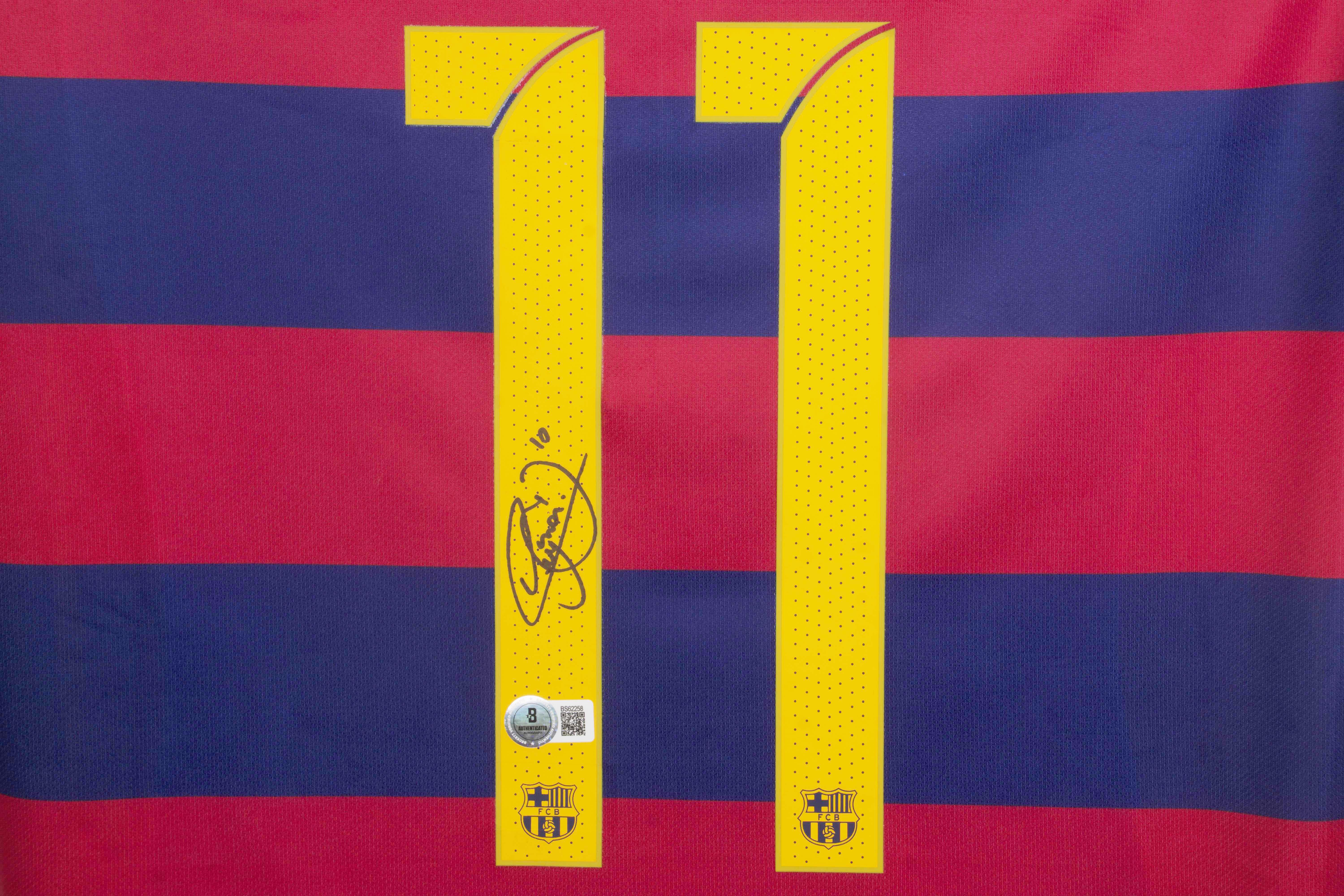 Neymar Jr. Signed Barcelona Nike Authentic Jersey (Beckett) at PristineAuction.com Neymar Jr. Signed Barcelona Nike Authentic Jersey (Beckett) at PristineAuction.com