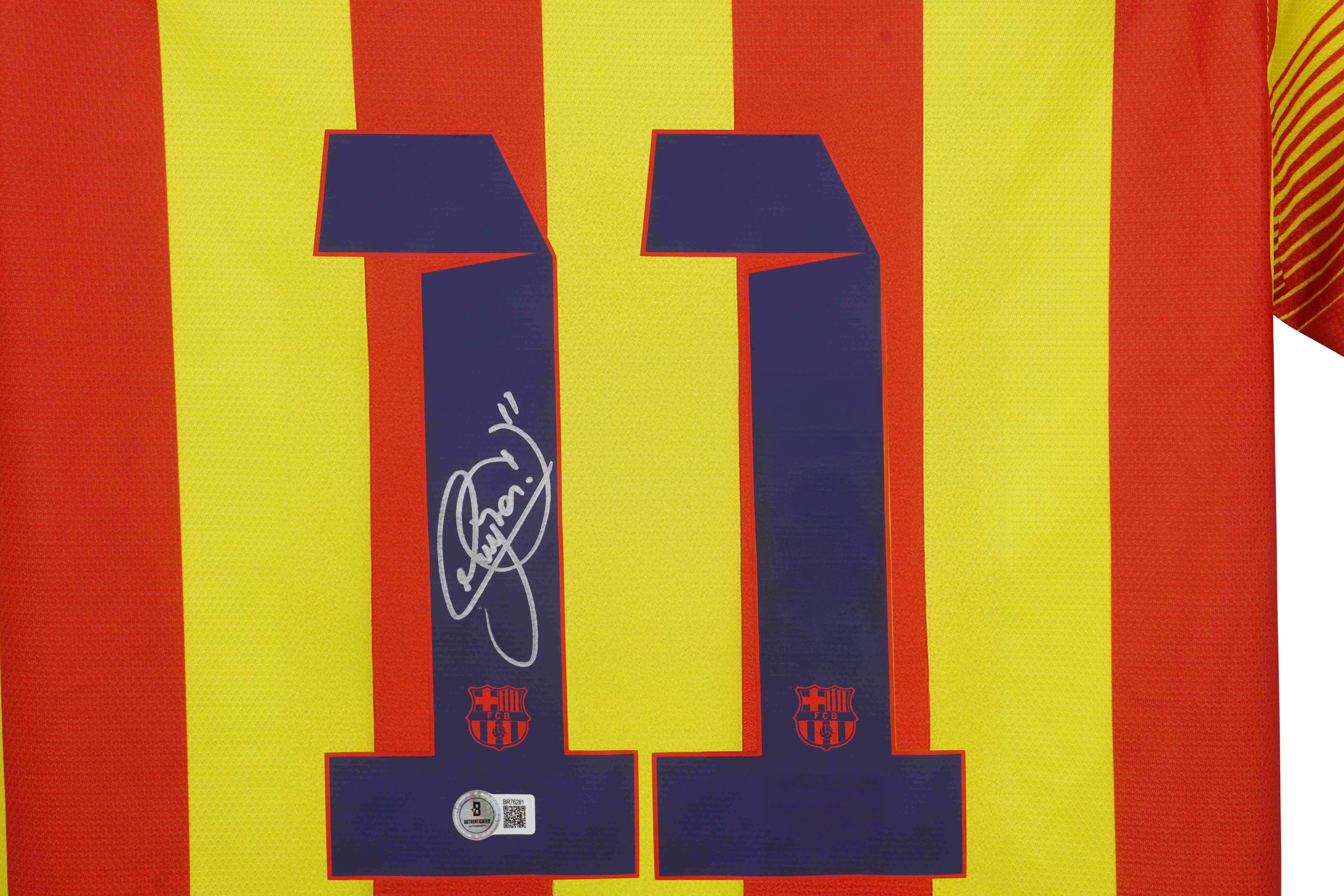 Neymar Jr. Signed Barcelona Nike Authentic Jersey (Beckett) at PristineAuction.com Neymar Jr. Signed Barcelona Nike Authentic Jersey (Beckett) at PristineAuction.com