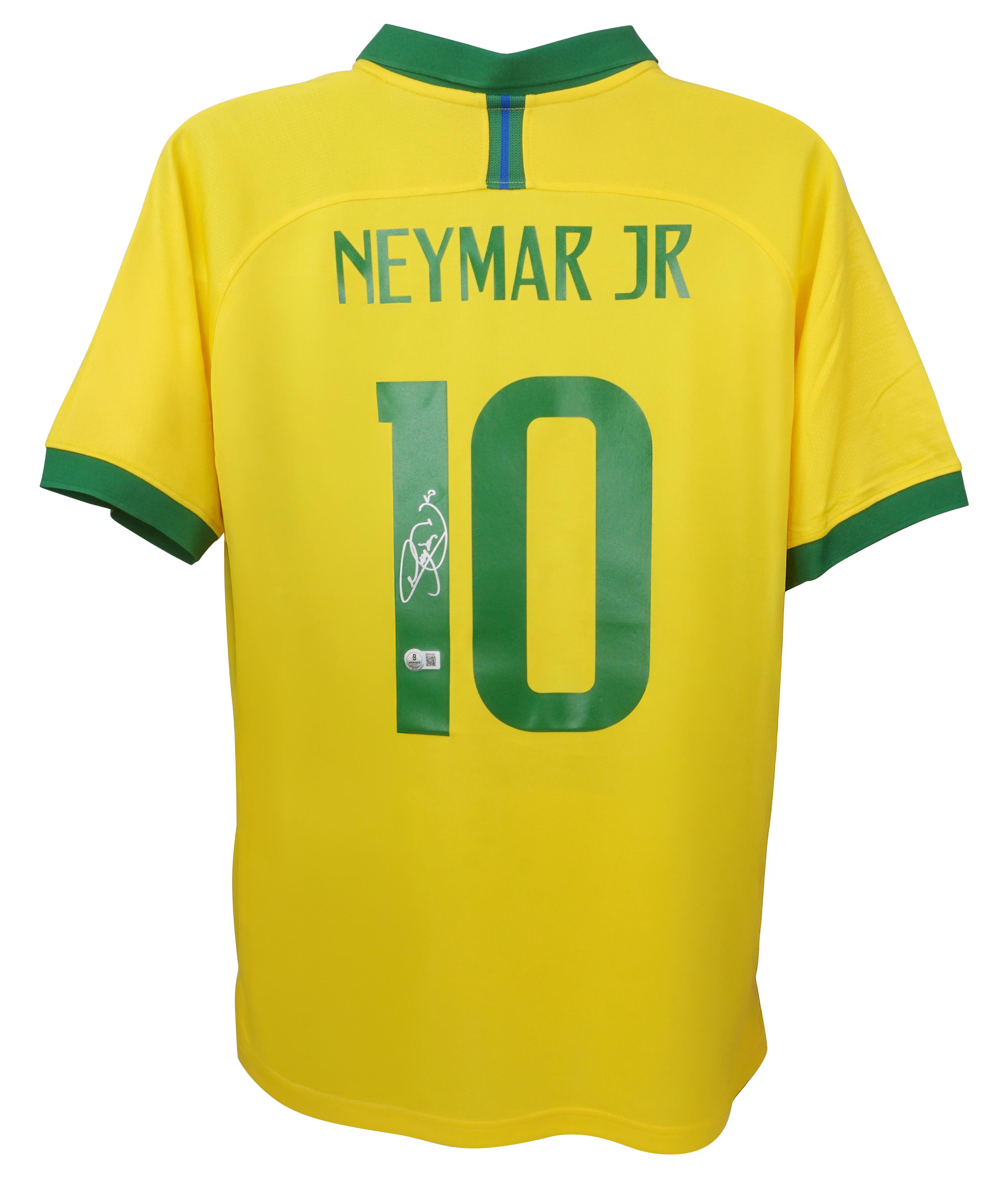 Neymar Jr. Signed Brazil Nike Authentic Jersey (Beckett) at PristineAuction.com Neymar Jr. Signed Brazil Nike Authentic Jersey (Beckett) at PristineAuction.com