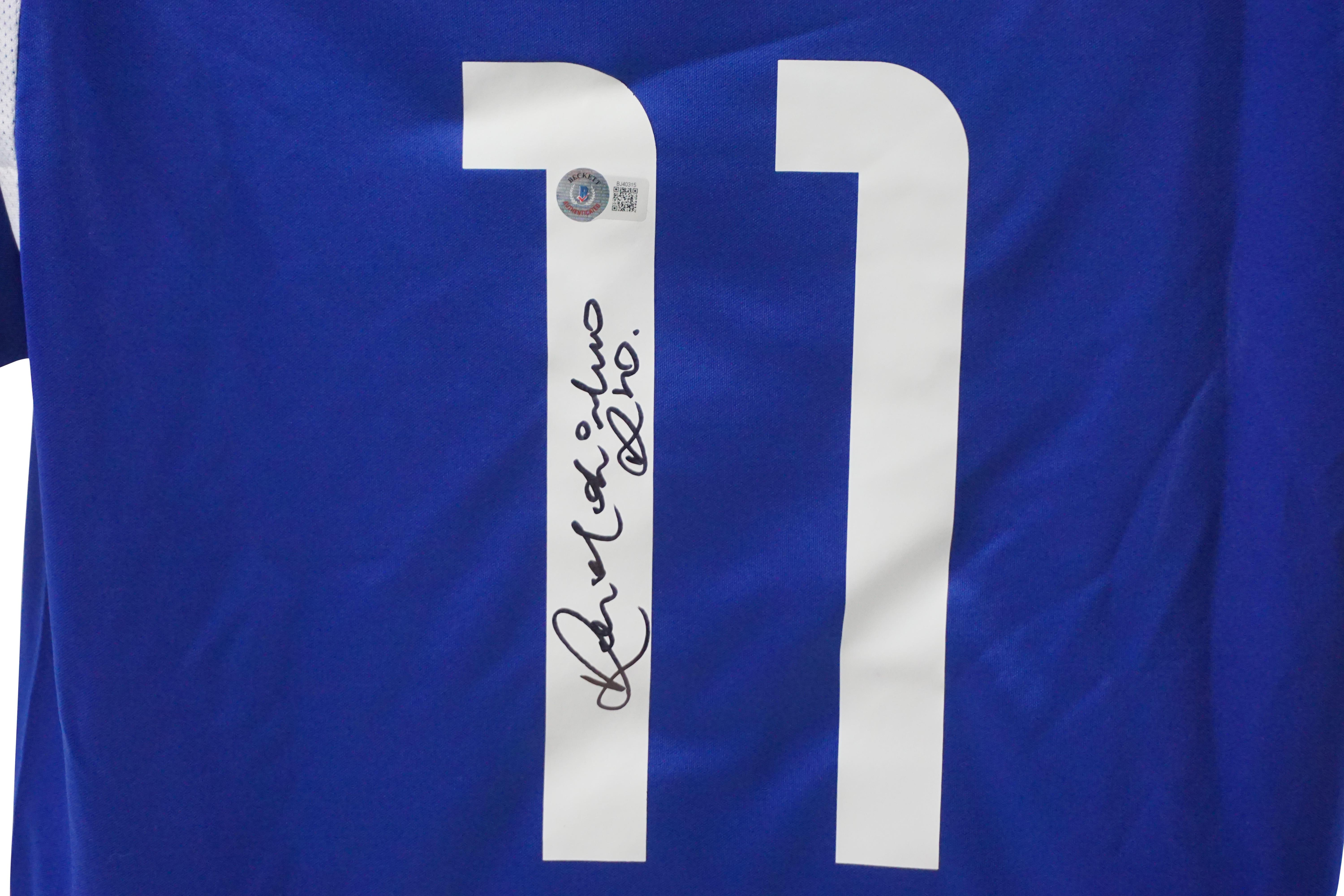 Ronaldinho Signed Brazil National Team Nike Authentic Jersey (Beckett) at PristineAuction.com Ronaldinho Signed Brazil National Team Nike Authentic Jersey (Beckett) at PristineAuction.com