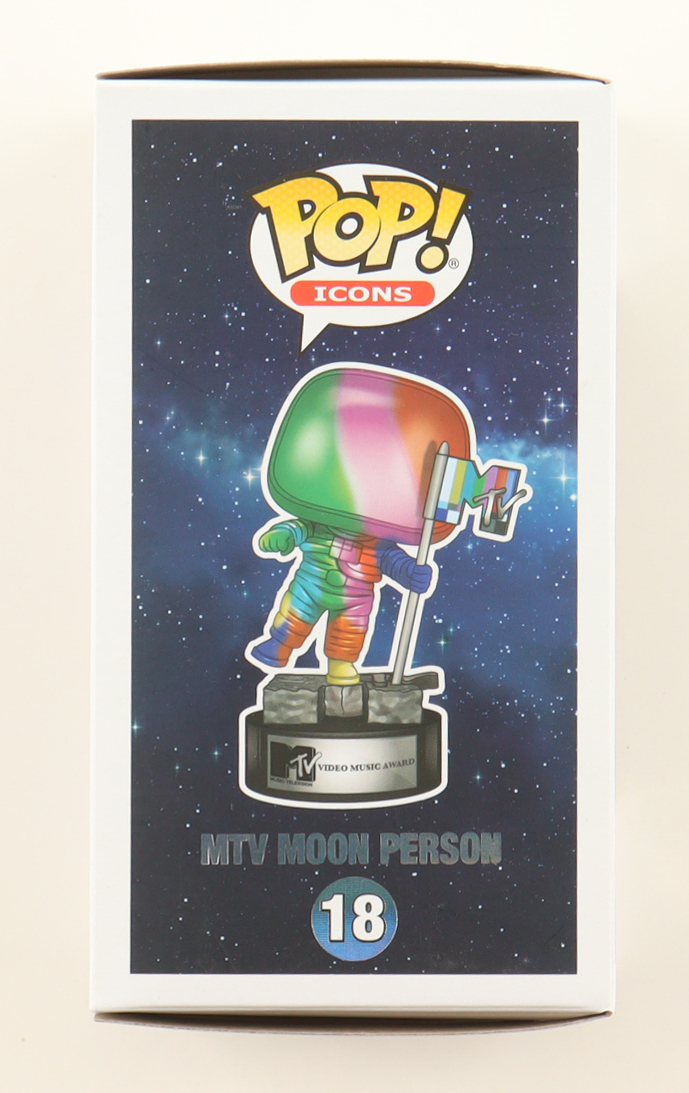 Maluma Signed "MTV" #18 MTV Moon Person Funko Pop! Vinyl Figure (ACOA) at PristineAuction.com Maluma Signed "MTV" #18 MTV Moon Person Funko Pop! Vinyl Figure (ACOA) at PristineAuction.com