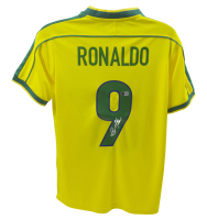 Ronaldo Nazario Signed Brazil National Team Nike Authentic Jersey (Beckett) at PristineAuction.com