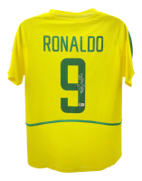 Ronaldo Nazario Signed Brazil National Team Nike Authentic Jersey (Beckett) at PristineAuction.com