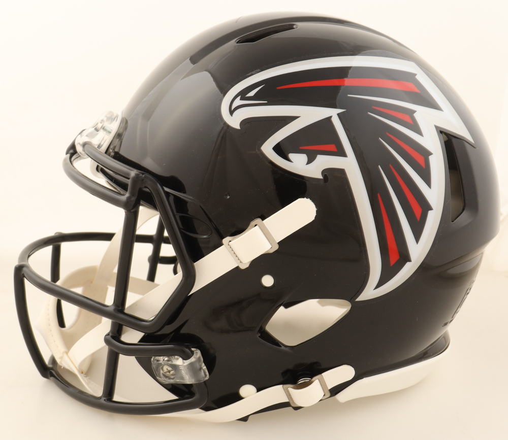 Tony Gonzalez Signed Falcons Full-Size Authentic On-Field Speed Helmet (Beckett) at PristineAuction.com Tony Gonzalez Signed Falcons Full-Size Authentic On-Field Speed Helmet (Beckett) at PristineAuction.com