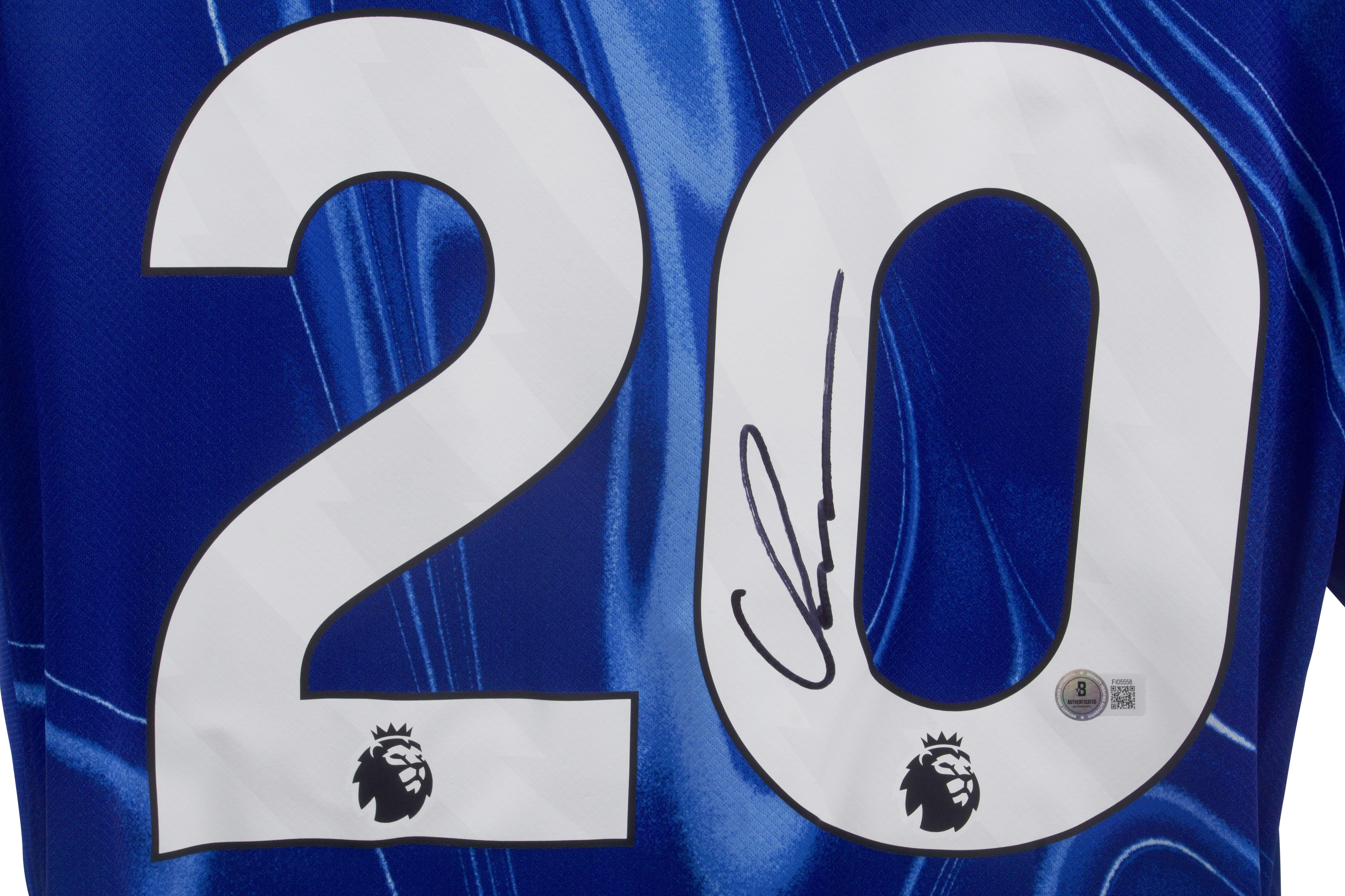 Cole Palmer Signed Chelsea Nike Authentic Jersey (Beckett) at PristineAuction.com Cole Palmer Signed Chelsea Nike Authentic Jersey (Beckett) at PristineAuction.com