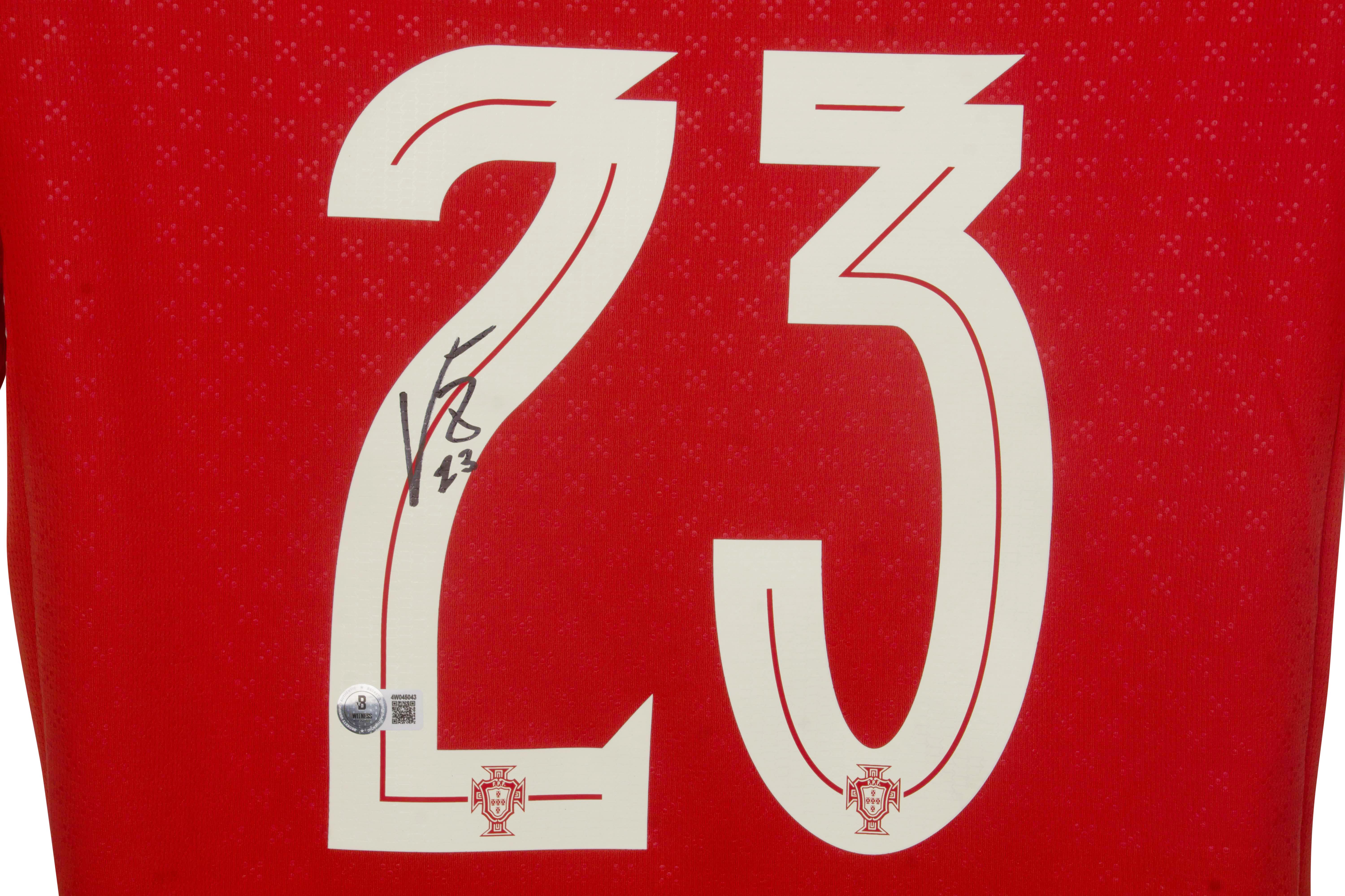 Vitinha Signed Portugal National Team Puma Authentic Jersey (Beckett) at PristineAuction.com Vitinha Signed Portugal National Team Puma Authentic Jersey (Beckett) at PristineAuction.com