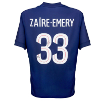 Warren Zaire-Emery Signed Paris Saint-Germain Nike Authentic Jersey (Beckett) at PristineAuction.com
