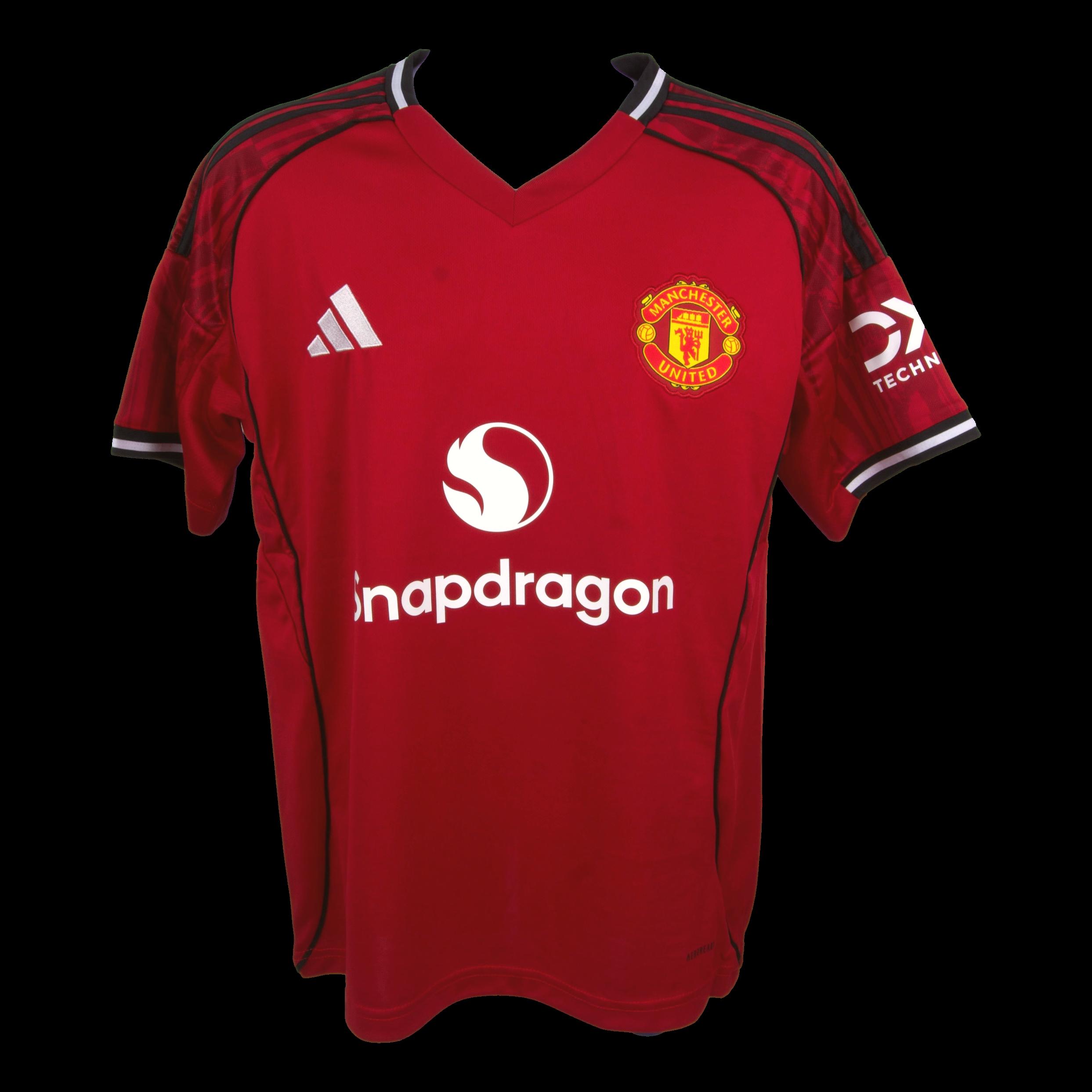 Bruno Fernandes Signed Manchester United Adidas Authentic Jersey (Beckett) at PristineAuction.com Bruno Fernandes Signed Manchester United Adidas Authentic Jersey (Beckett) at PristineAuction.com