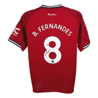 Bruno Fernandes Signed Manchester United Adidas Authentic Jersey (Beckett) at PristineAuction.com