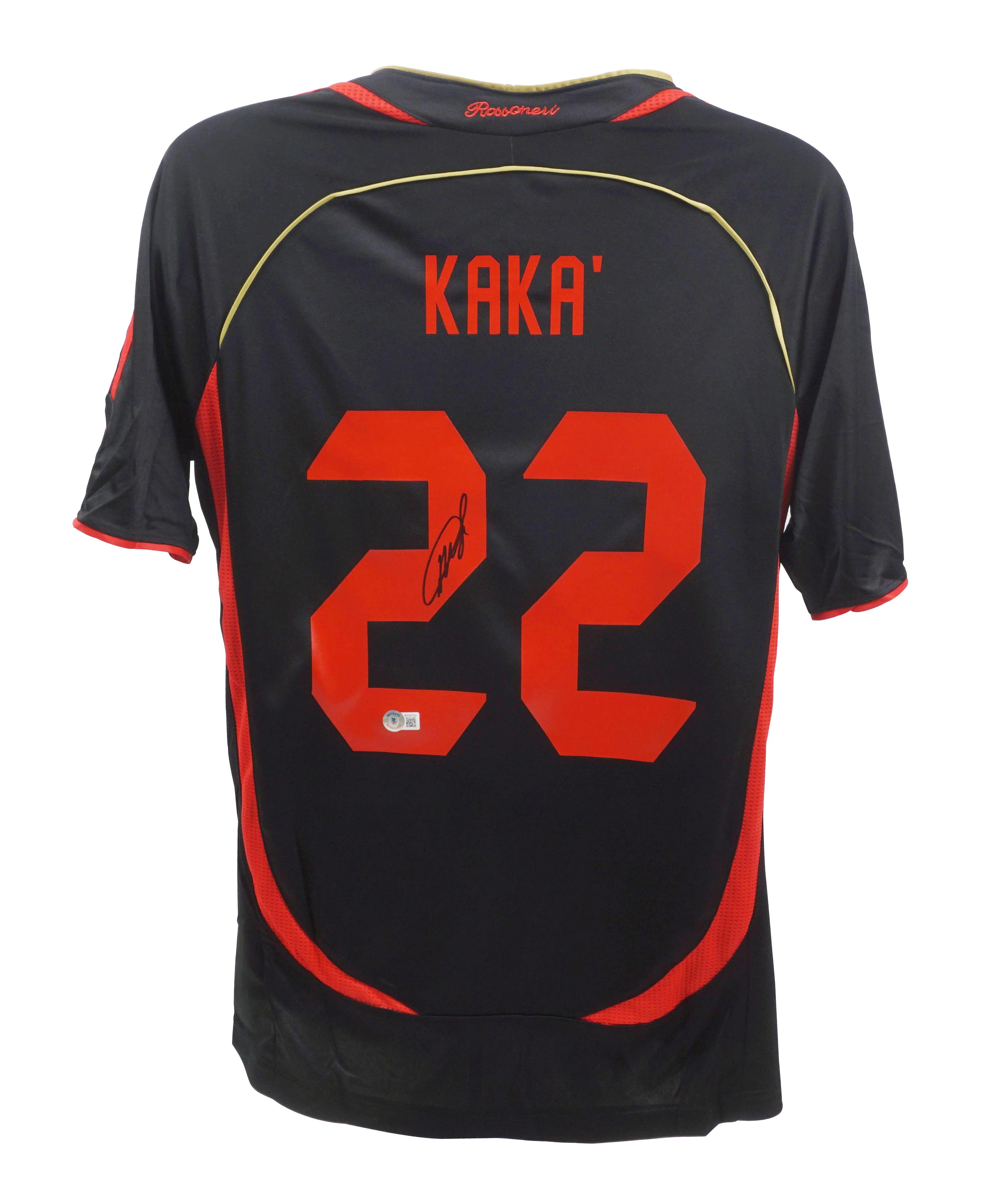 Kaka Signed AC Milan Adidas Authentic Jersey (Beckett) at PristineAuction.com Kaka Signed AC Milan Adidas Authentic Jersey (Beckett) at PristineAuction.com