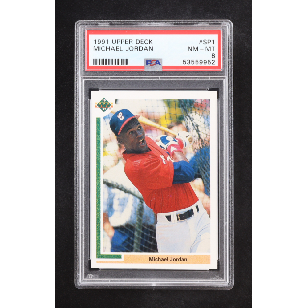Michael Jordan 1991 Upper Deck #SP1 SP RC (PSA 8) at PristineAuction.com