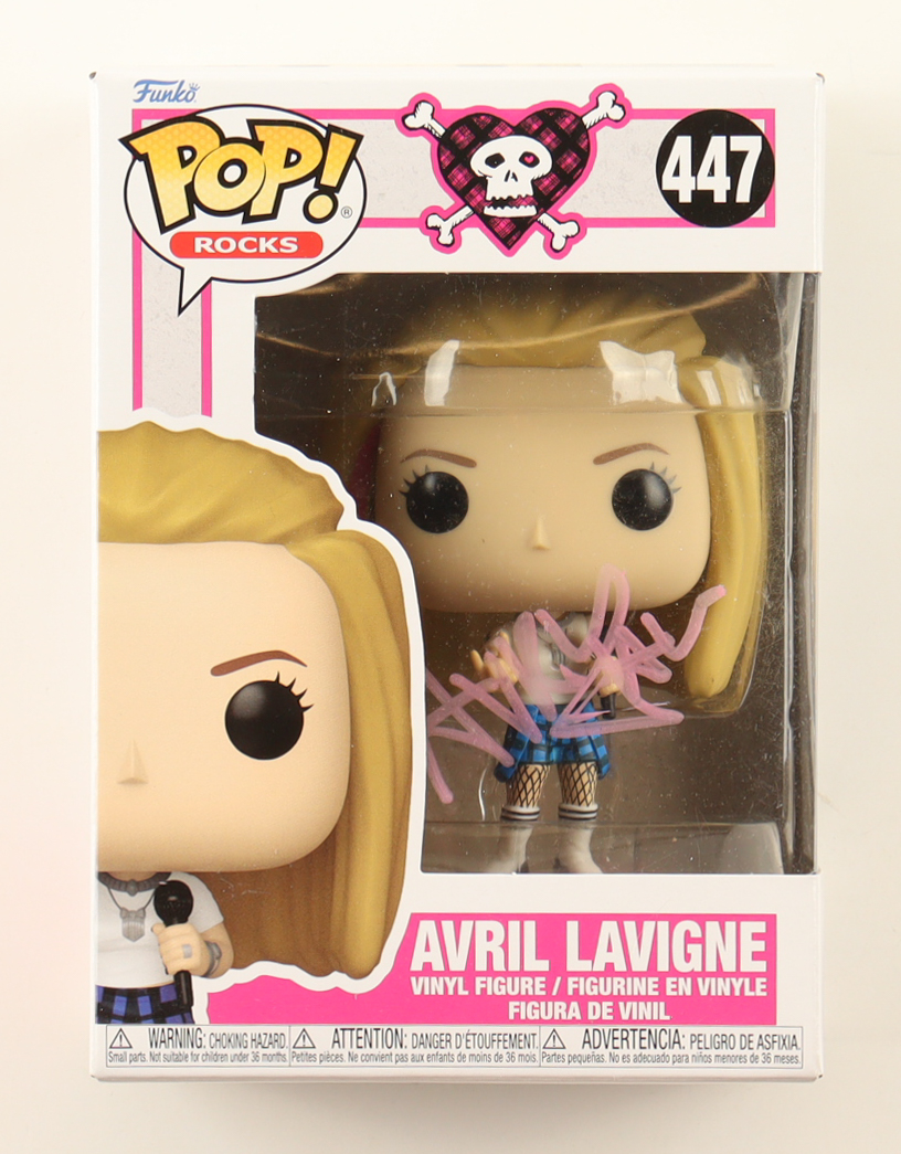 Avril Lavigne Signed "Avril" #447 Avril Lavigne Funko Pop! Rocks Vinyl Figure (ACOA) at PristineAuction.com Avril Lavigne Signed "Avril" #447 Avril Lavigne Funko Pop! Rocks Vinyl Figure (ACOA) at PristineAuction.com