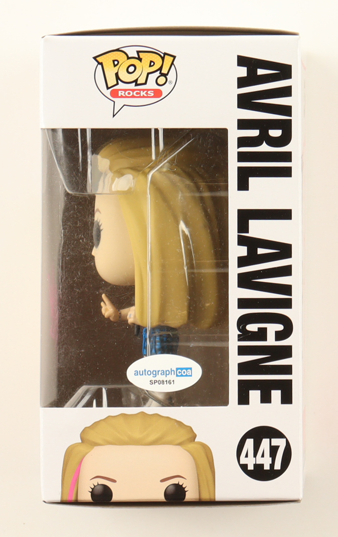 Avril Lavigne Signed "Avril" #447 Avril Lavigne Funko Pop! Rocks Vinyl Figure (ACOA) at PristineAuction.com Avril Lavigne Signed "Avril" #447 Avril Lavigne Funko Pop! Rocks Vinyl Figure (ACOA) at PristineAuction.com