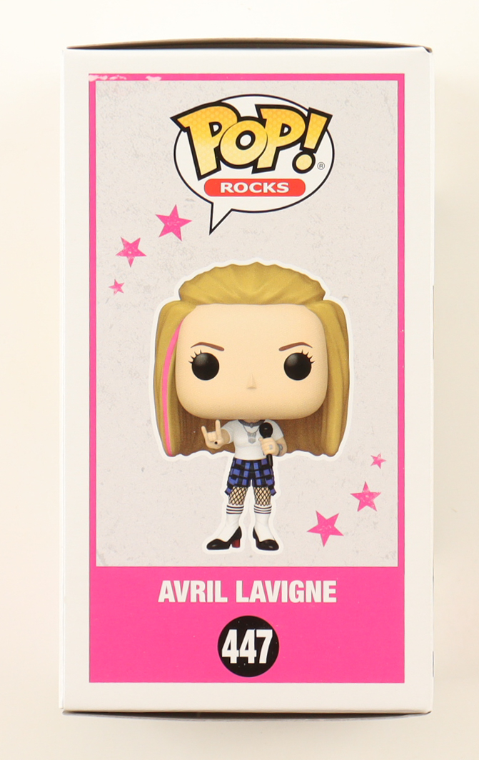 Avril Lavigne Signed "Avril" #447 Avril Lavigne Funko Pop! Rocks Vinyl Figure (ACOA) at PristineAuction.com Avril Lavigne Signed "Avril" #447 Avril Lavigne Funko Pop! Rocks Vinyl Figure (ACOA) at PristineAuction.com