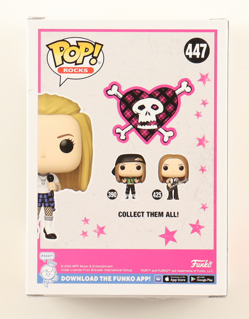 Avril Lavigne Signed "Avril" #447 Avril Lavigne Funko Pop! Rocks Vinyl Figure (ACOA) at PristineAuction.com Avril Lavigne Signed "Avril" #447 Avril Lavigne Funko Pop! Rocks Vinyl Figure (ACOA) at PristineAuction.com