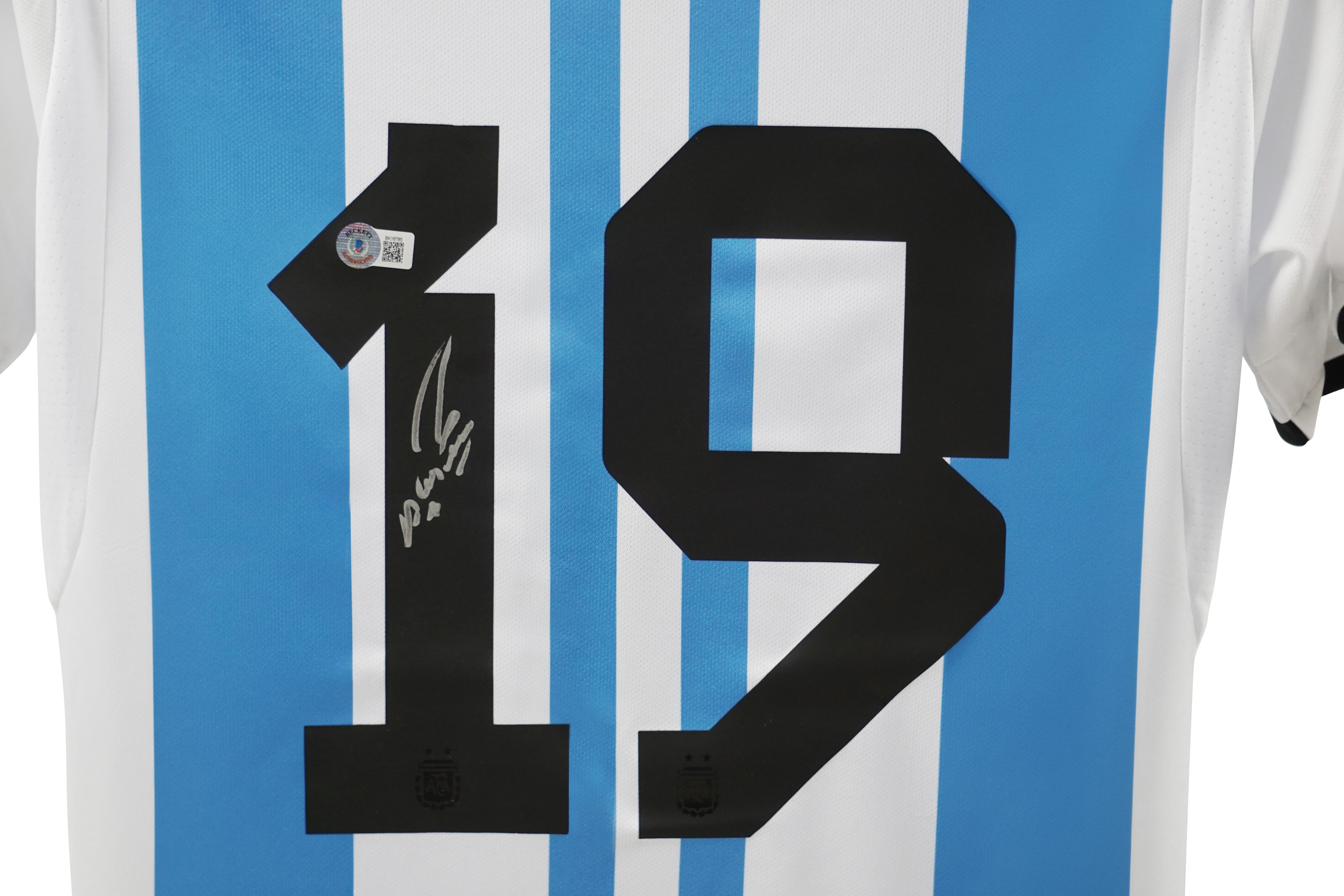 Sergio Aguero Signed Argentina Adidas Authentic Jersey (Beckett) at PristineAuction.com Sergio Aguero Signed Argentina Adidas Authentic Jersey (Beckett) at PristineAuction.com