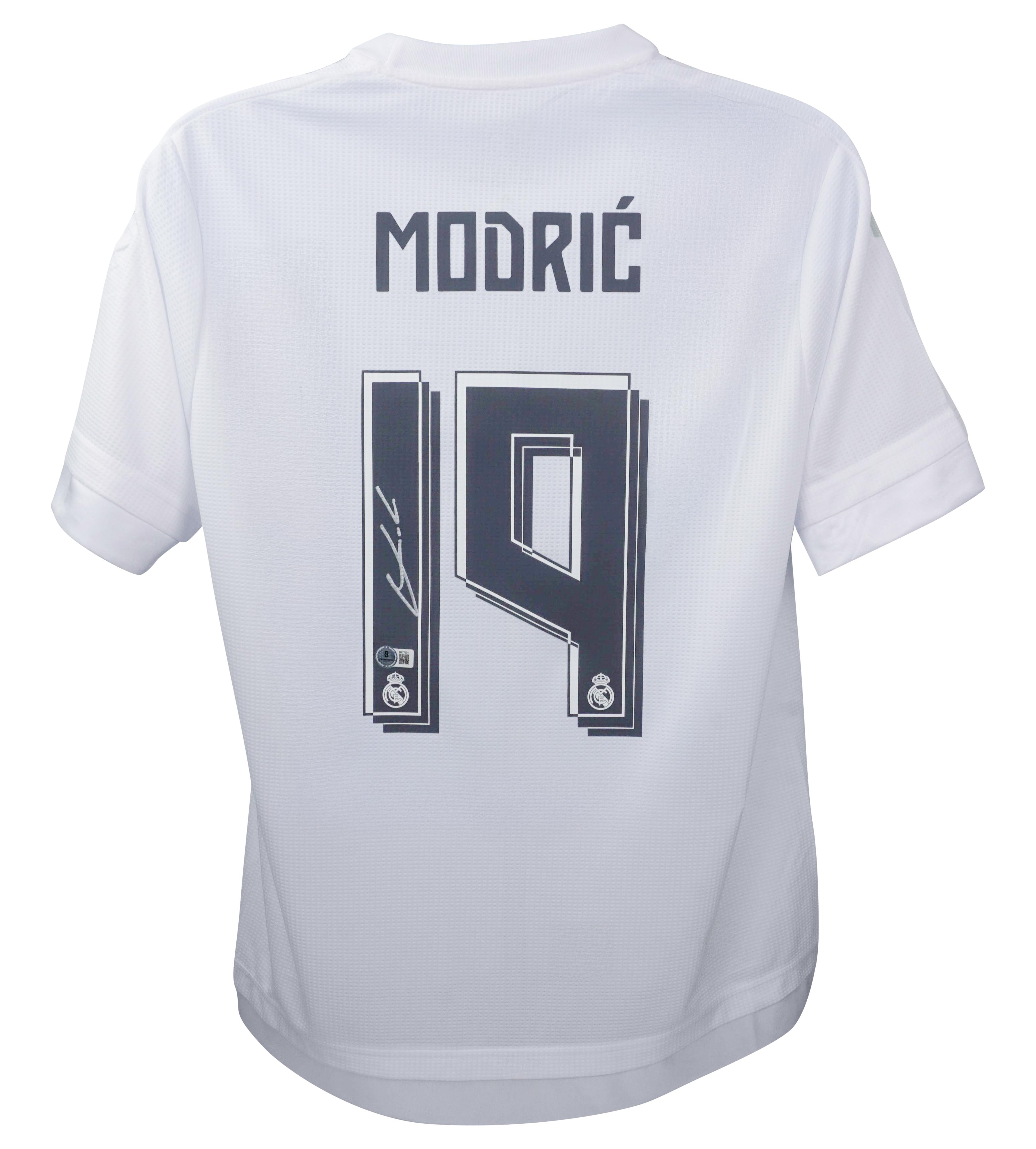 Luka Modric Signed Real Madrid Adidas Authentic Jersey (Beckett) at PristineAuction.com Luka Modric Signed Real Madrid Adidas Authentic Jersey (Beckett) at PristineAuction.com