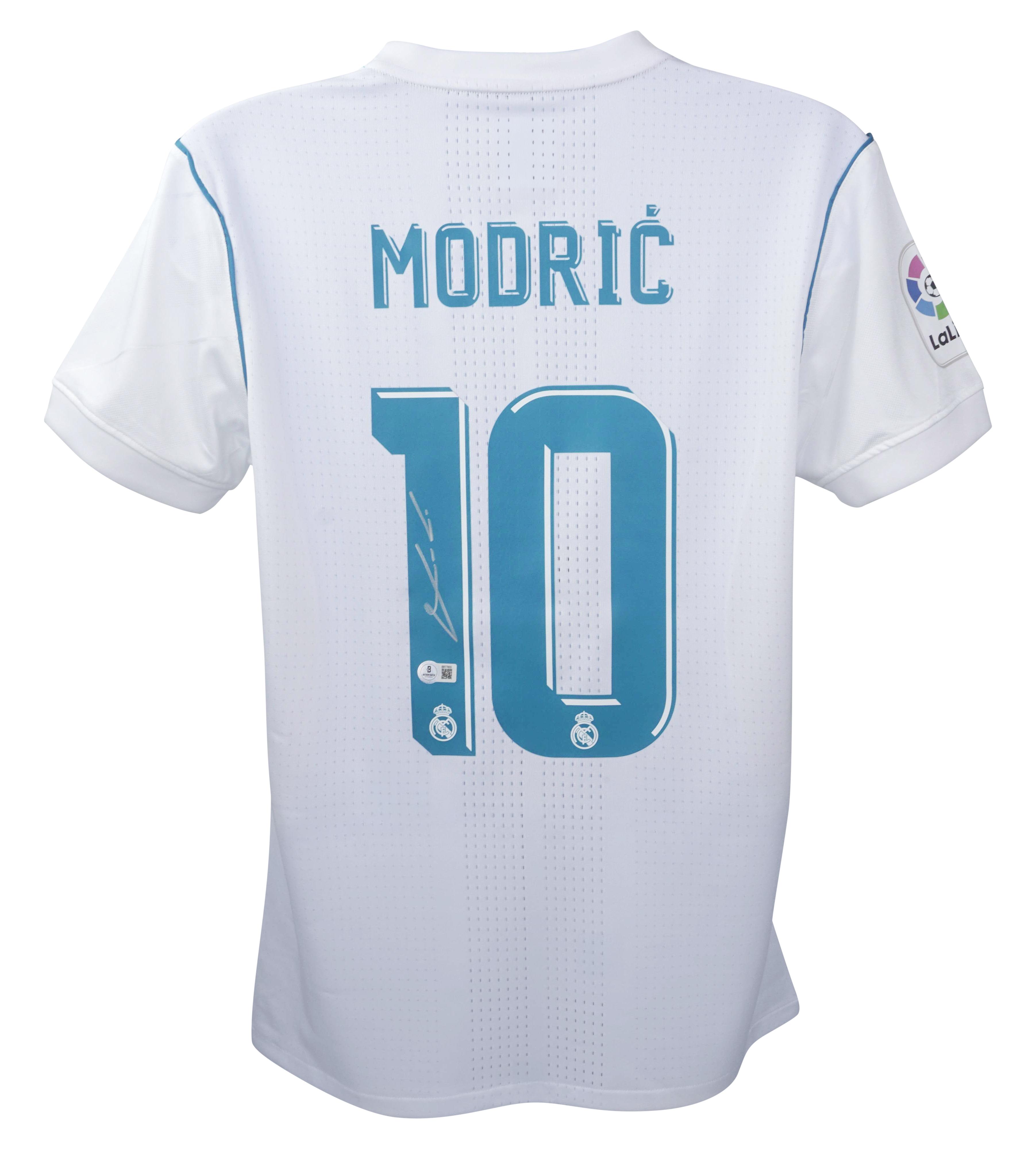 Luka Modric Signed Real Madrid Adidas Authentic Jersey (Beckett) at PristineAuction.com Luka Modric Signed Real Madrid Adidas Authentic Jersey (Beckett) at PristineAuction.com