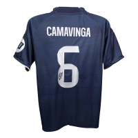 Eduardo Camavinga Signed Real Madrid Adidas Authentic Jersey (Beckett) at PristineAuction.com