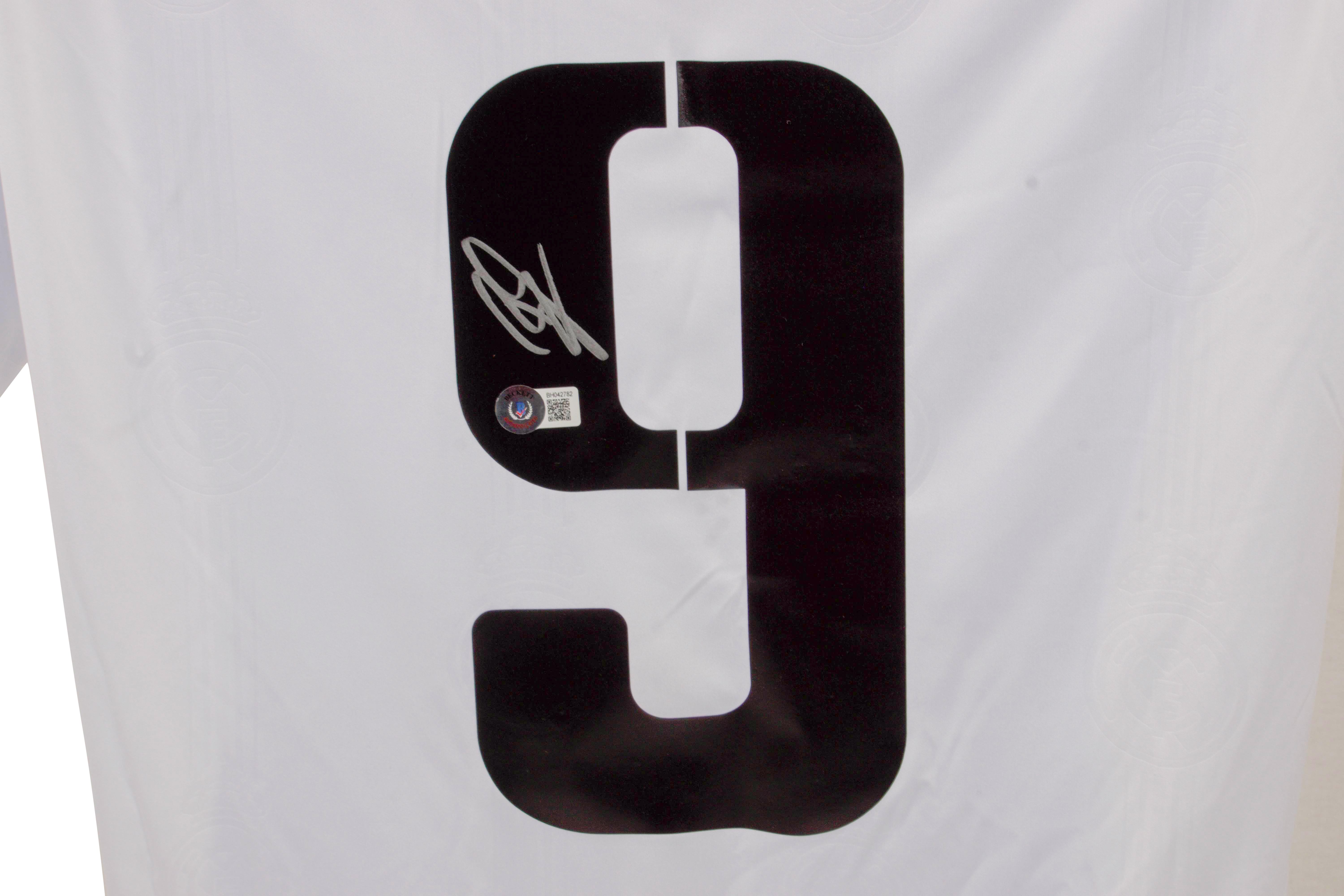 Karim Benzema Signed Real Madrid Adidas Authentic Jersey (Beckett) at PristineAuction.com Karim Benzema Signed Real Madrid Adidas Authentic Jersey (Beckett) at PristineAuction.com