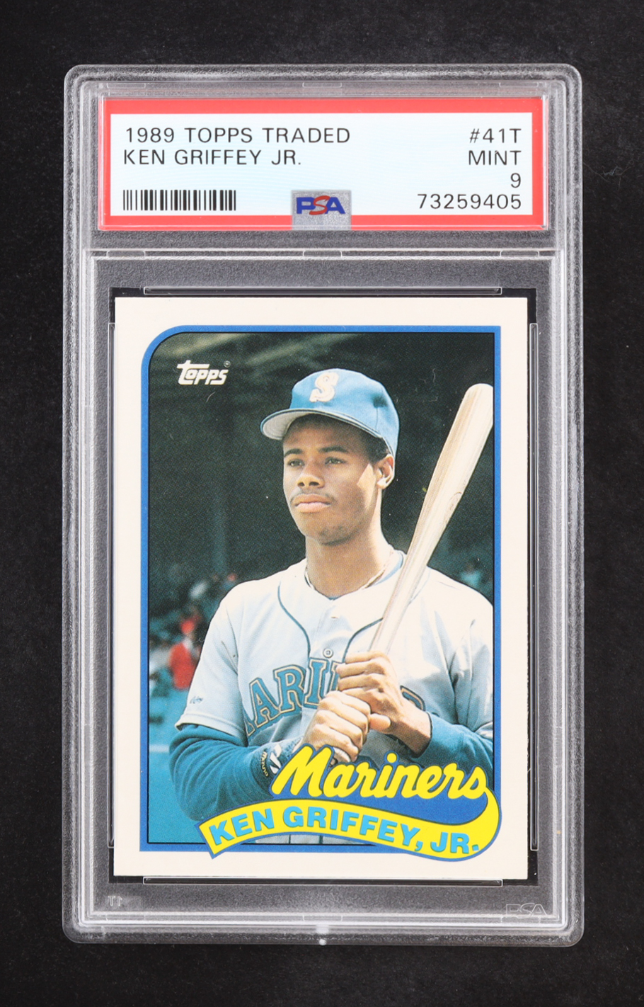 Ken Griffey Jr. 1989 Topps Traded #41T RC (PSA 9) at PristineAuction.com Ken Griffey Jr. 1989 Topps Traded #41T RC (PSA 9) at PristineAuction.com