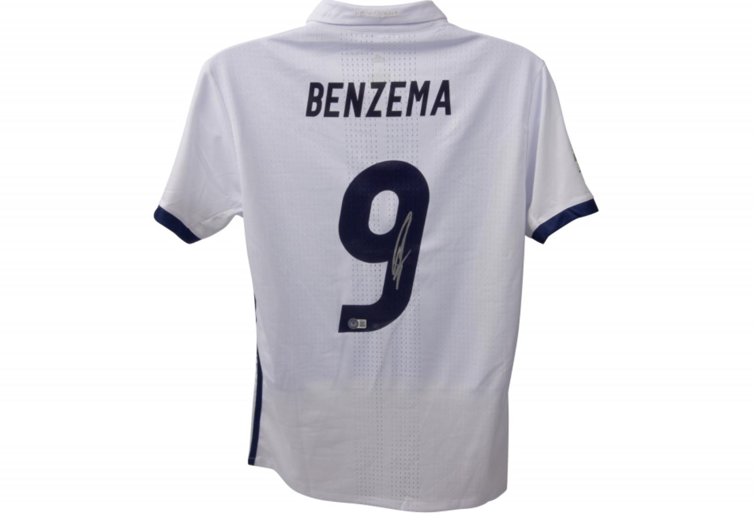 Karim Benzema Signed Real Madrid Adidas Authentic Jersey (Beckett) at PristineAuction.com Karim Benzema Signed Real Madrid Adidas Authentic Jersey (Beckett) at PristineAuction.com
