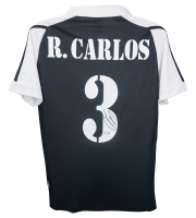 Roberto Carlos Signed Real Madrid Adidas Authentic Jersey (Beckett) at PristineAuction.com