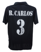 Roberto Carlos Signed Real Madrid Adidas Authentic Jersey (Beckett) at PristineAuction.com