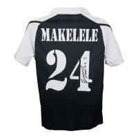 Claude Makelele Signed Real Madrid Adidas Authentic Jersey (Beckett) at PristineAuction.com