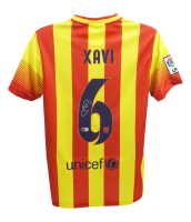 Xavi Hernandez Signed FC Barcelona Nike Authentic Jersey (Beckett) at PristineAuction.com