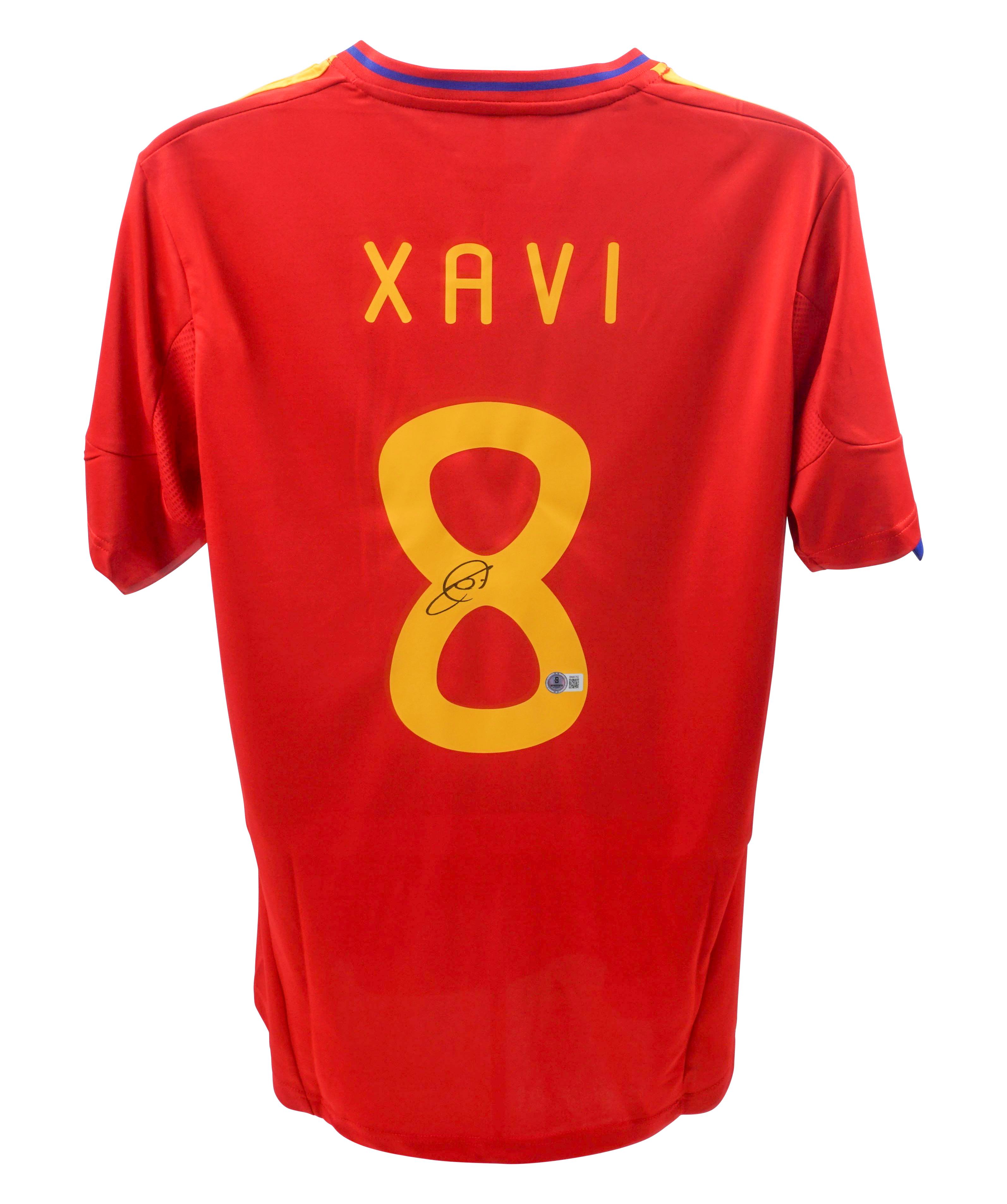 Xavi Hernandez Signed Spain National Team Adidas Authentic Jersey (Beckett) at PristineAuction.com Xavi Hernandez Signed Spain National Team Adidas Authentic Jersey (Beckett) at PristineAuction.com
