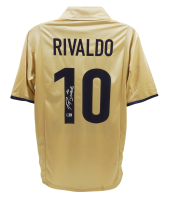 Rivaldo Signed Barcelona Nike Authentic Jersey (Beckett) at PristineAuction.com