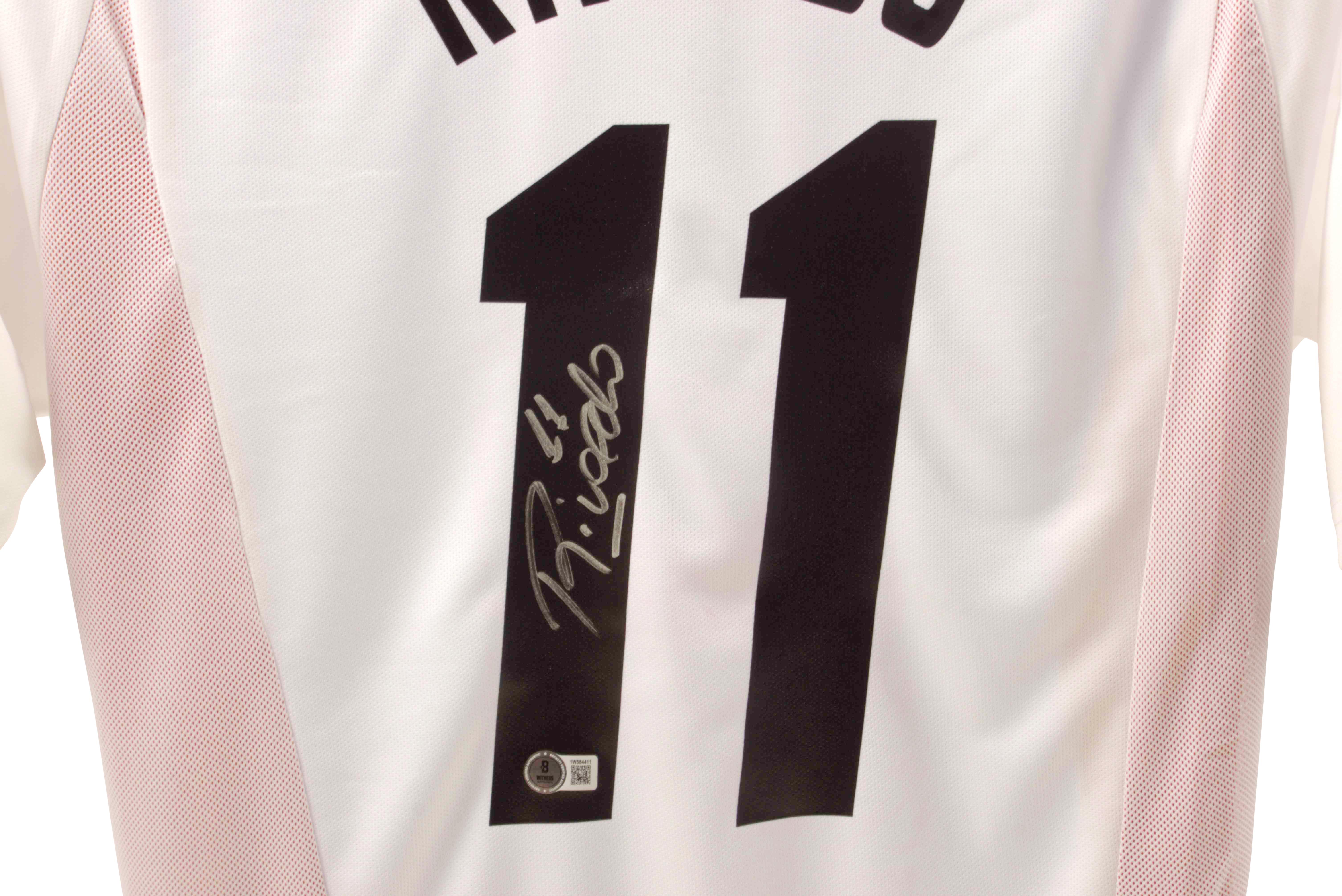 Rivaldo Signed AC Milan Adidas Authentic Jersey (Beckett) at PristineAuction.com Rivaldo Signed AC Milan Adidas Authentic Jersey (Beckett) at PristineAuction.com