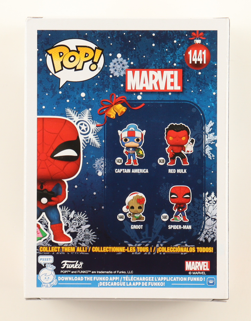 Andrew Garfield Signed "Marvel" #1441 Spider-Man Bobble-Head Funko Pop! Vinyl Figure (ACOA) at PristineAuction.com Andrew Garfield Signed "Marvel" #1441 Spider-Man Bobble-Head Funko Pop! Vinyl Figure (ACOA) at PristineAuction.com