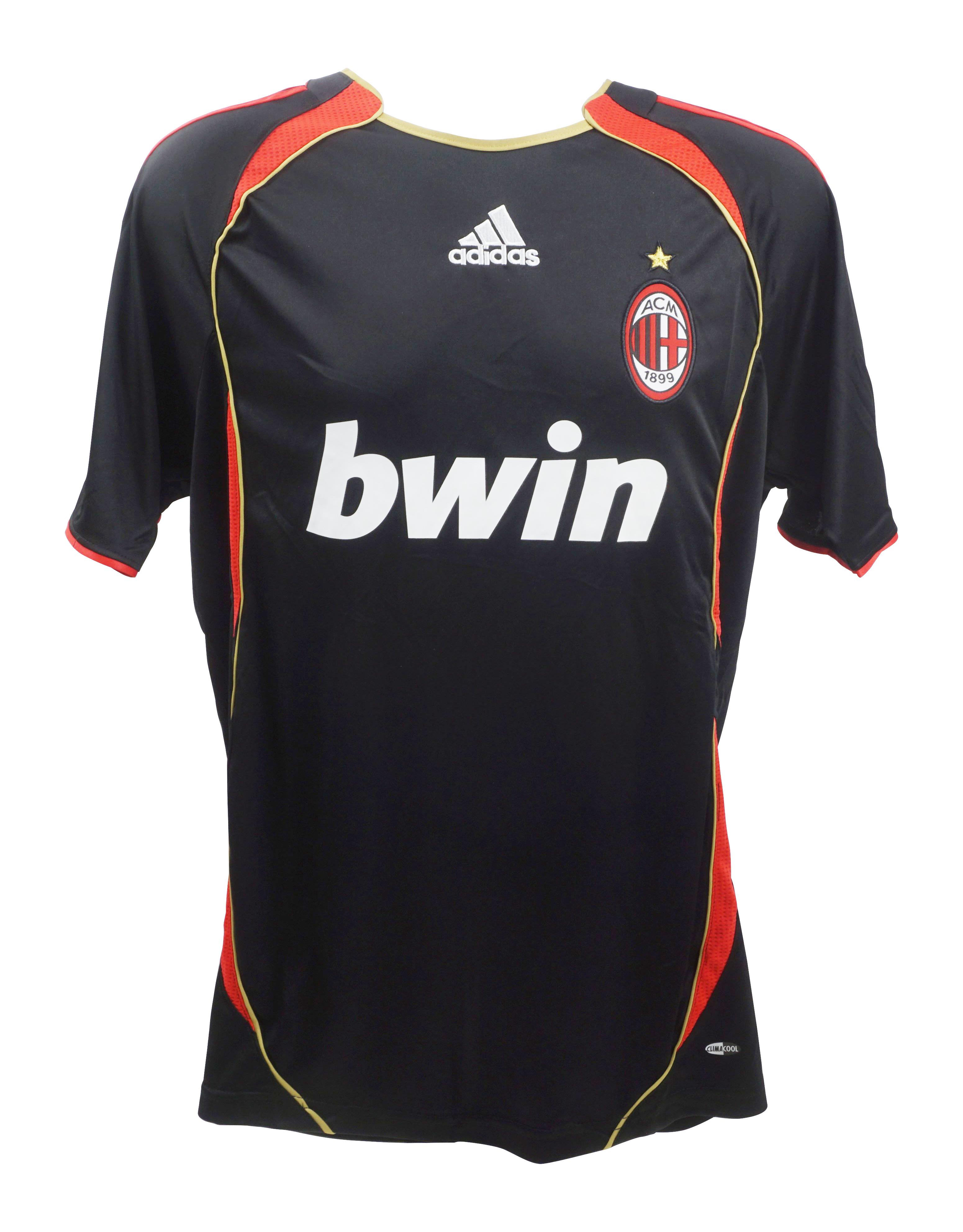 Andrea Pirlo Signed AC Milan Adidas Authentic Jersey (Beckett) at PristineAuction.com Andrea Pirlo Signed AC Milan Adidas Authentic Jersey (Beckett) at PristineAuction.com