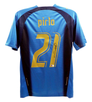 Andrea Pirlo Signed Italy National Team Puma Authentic Jersey (Beckett) at PristineAuction.com