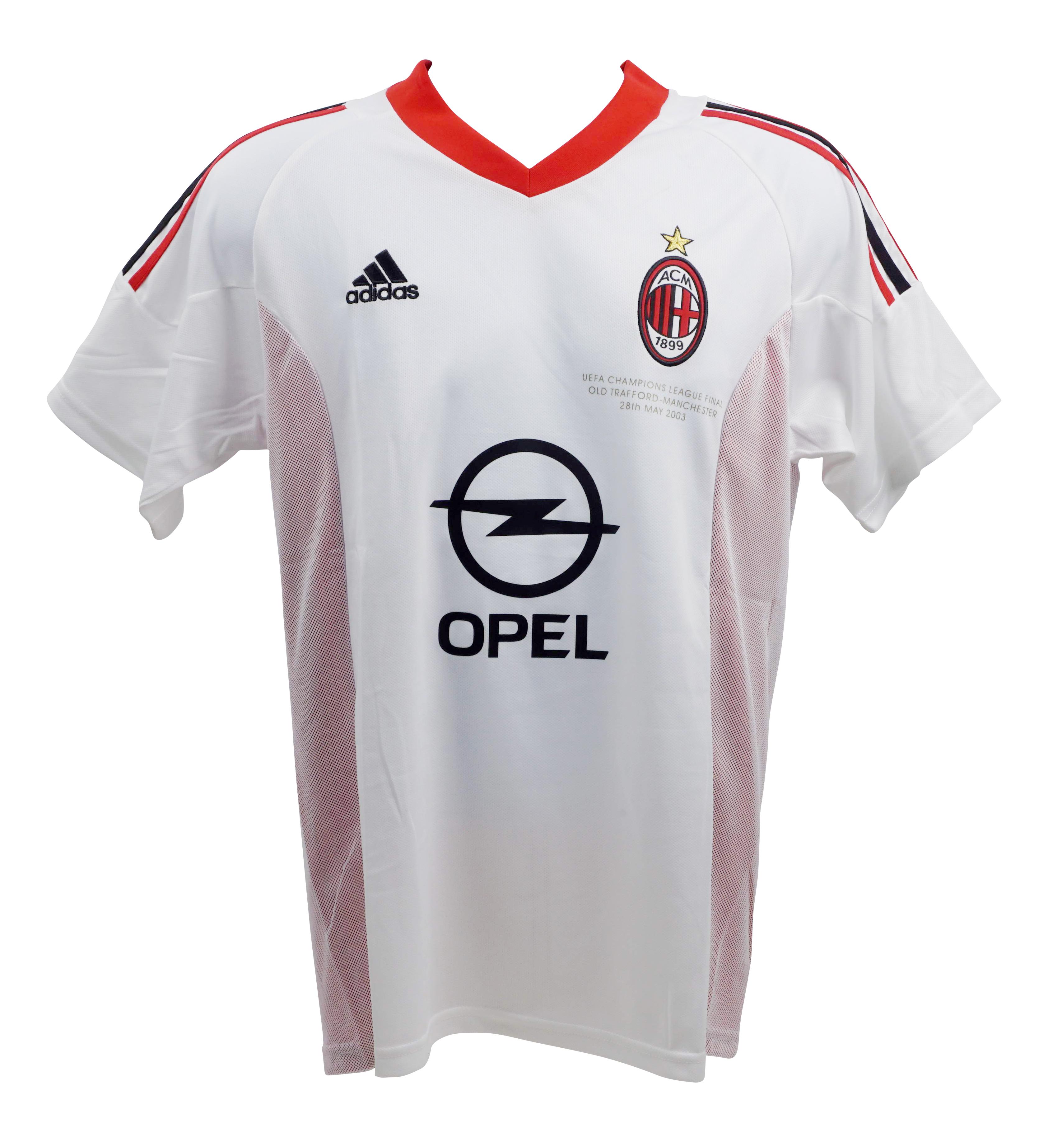 Paolo Maldini Signed AC Milan Adidas Authentic Jersey (Beckett) at PristineAuction.com Paolo Maldini Signed AC Milan Adidas Authentic Jersey (Beckett) at PristineAuction.com