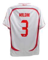 Paolo Maldini Signed AC Milan Adidas Authentic Jersey (Beckett) at PristineAuction.com