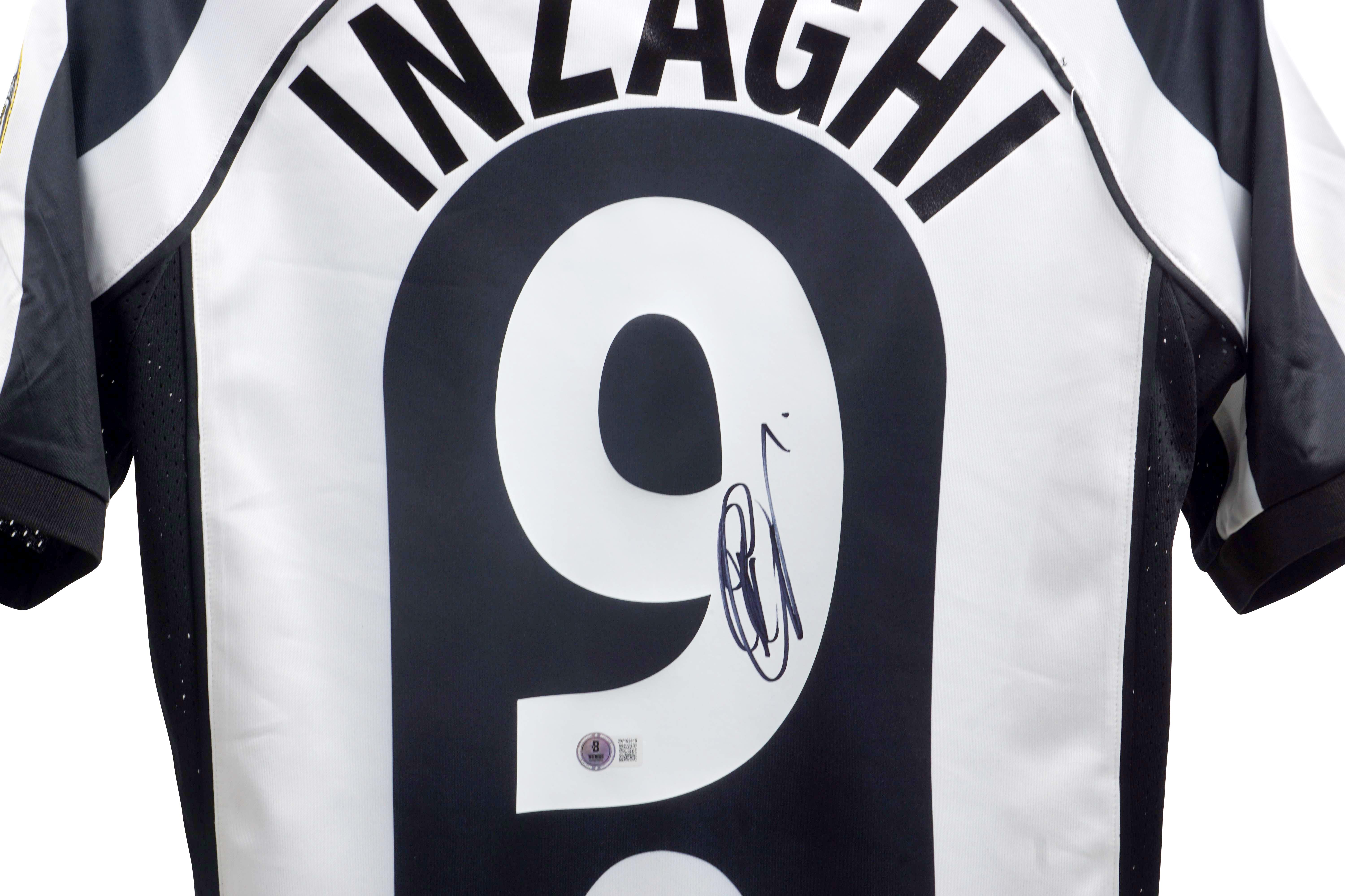 Filippo Inzaghi Signed Jersey (Beckett) at PristineAuction.com Filippo Inzaghi Signed Jersey (Beckett) at PristineAuction.com