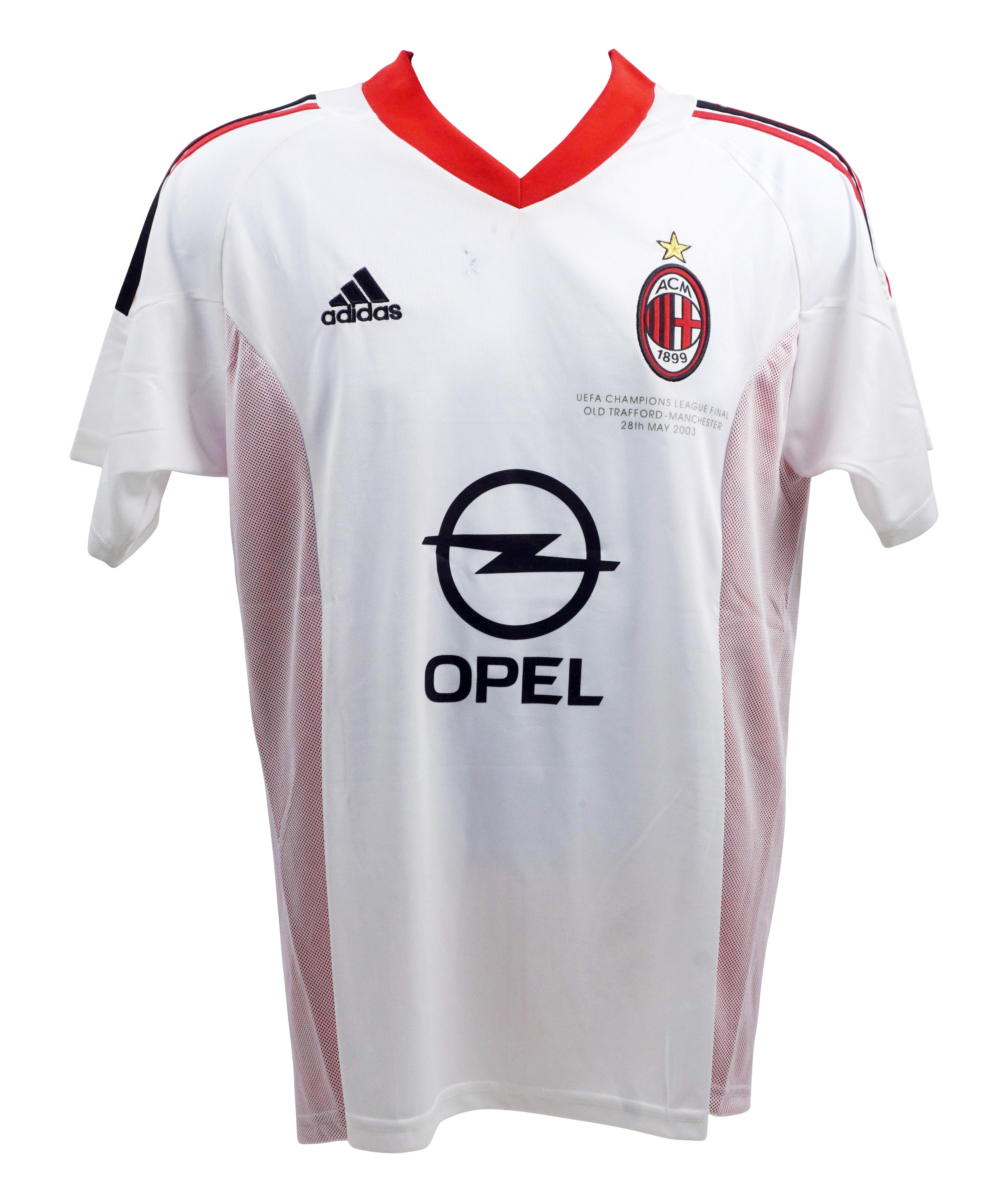 Filippo Inzaghi Signed AC Milan Adidas Authentic Jersey (Beckett) at PristineAuction.com Filippo Inzaghi Signed AC Milan Adidas Authentic Jersey (Beckett) at PristineAuction.com