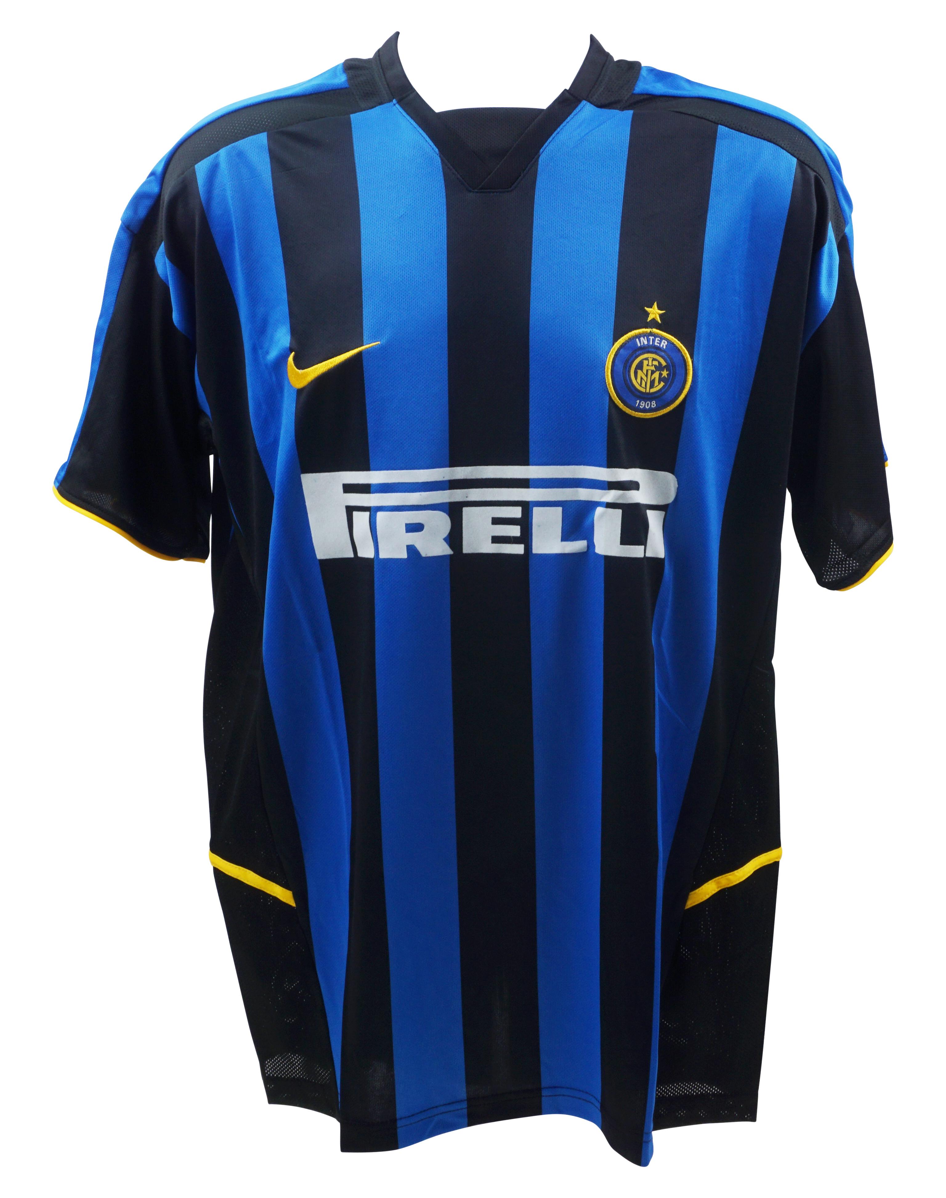 Christian Vieri Signed Inter Milan Nike Authentic Jersey (Beckett) at PristineAuction.com Christian Vieri Signed Inter Milan Nike Authentic Jersey (Beckett) at PristineAuction.com