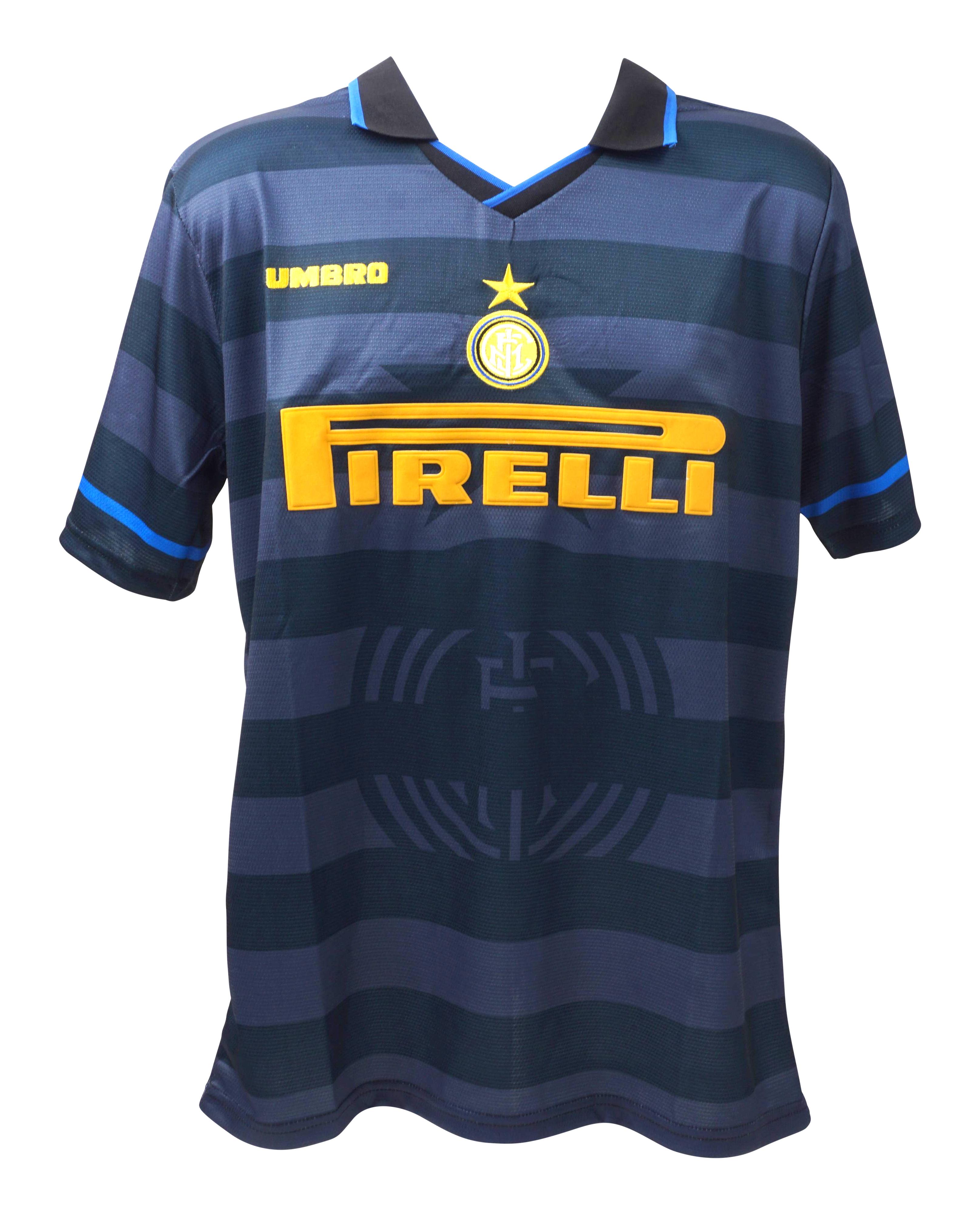 Javier Zanetti Signed Inter Milan Umbro Authentic Jersey (Beckett) at PristineAuction.com Javier Zanetti Signed Inter Milan Umbro Authentic Jersey (Beckett) at PristineAuction.com