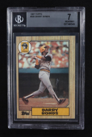 Barry Bonds 1987 Topps #320 RC (BGS 7) at PristineAuction.com